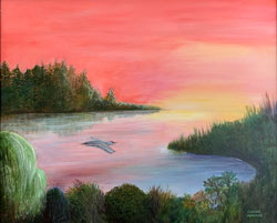 Skull Island Sandhill Crane